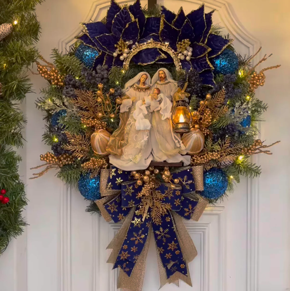 Guirlanda De Natal Encantadora C/ Led 60cm