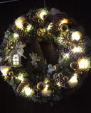 Guirlanda Decoração Natalina com Led 55CM