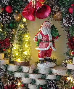 Guirlanda Decoração Natalina com led 65CM