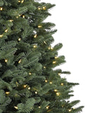 Árvore de Natal White Spruce Verde com Galhos Articulados, Suporte Metálico e Micro LEDs Embutidos (ultimas unidades)