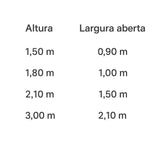 Árvore de Natal Nova York Spruce com Galhos Articulados, Suporte Metálico e Micro LEDs Embutidos