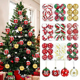 Kit 6 Peças Bolas De Natal